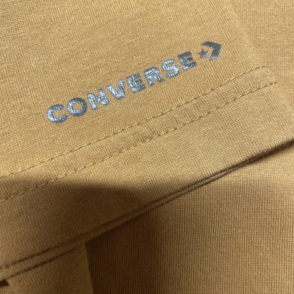 Chuck Taylor CONVERSE ALL STAR T-Shirt - Logo Mustard - Tee Size XL/13-15 Yrs - Picture 5 of 5